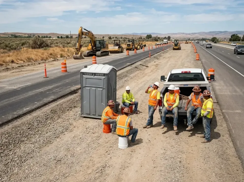 highway-road-construction-crew-007 — frequently asked questions, Porta Potty and Restroom Rentals in Fond du Lac, WI